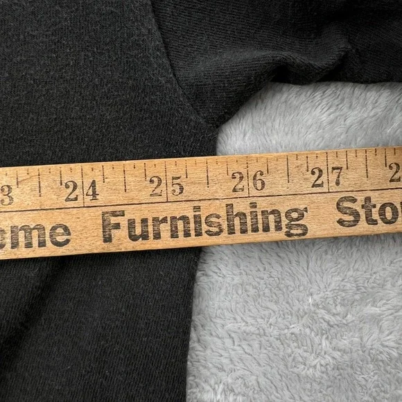 VTG US Marines Semper Fidelis Single Stitch Eagle Graphic T-Shirt Faded Black XL - Picture 7 of 9